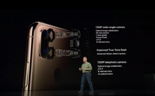 Improved cameras on the front and back
