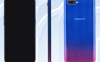 A toned-down version of the Oppo R17 appears on TENAA, likely running Helio P60
