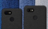 Google Pixel 3 and Pixel 3 XL renders leak, cloth cases in tow