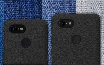 Google Pixel 3 and Pixel 3 XL renders leak, cloth cases in tow