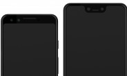 Here's another set of Pixel 3 and 3XL renders, with plenty of resolution to go around