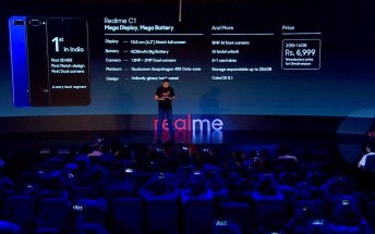 Realme C1 debuts with SD450 and big battery for less than $100