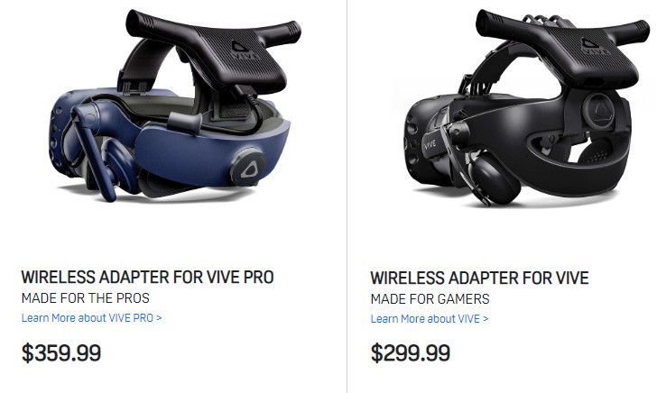 Vive on sale wireless adapter