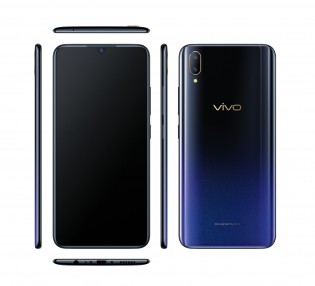 vivo V11 from all sides in Starry Black