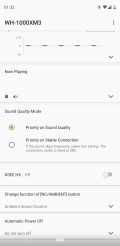 Sony Headphones Connect app