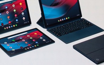 The Pixel Slate Chrome OS tablet can multitask with a keyboard or with a stylus