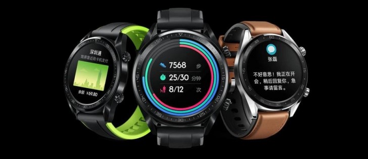 Huawei unveils Watch GT and Band 3 Pro smart wearables GSMArena