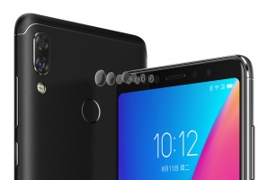 16+5MP dual cameras on the front and back