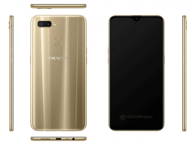 oppo a7 gold second