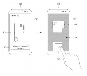 Patent drawings of Samsung's all-display fingerprint reader