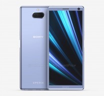 Sony Xperia XA3 (CAD-based renders)