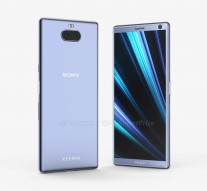 Sony Xperia XA3 (CAD-based renders)