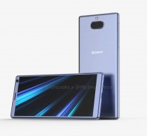 Sony Xperia XA3 (CAD-based renders)