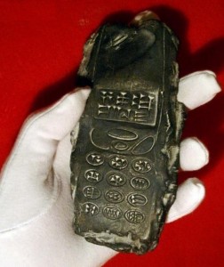The Babylonokia: an 800-year old alien cell phone