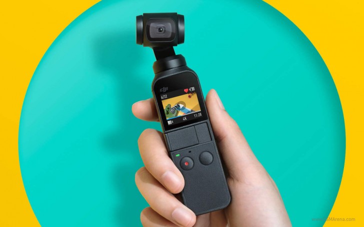 Atlantic Som regel Udvidelse DJI Osmo Pocket is a $349 tiny three-axis stabilized camera - GSMArena.com  news