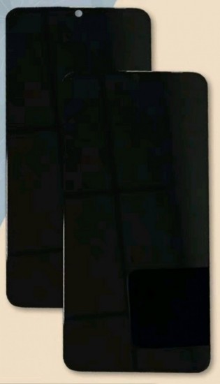 Alleged Galaxy A8s front panel