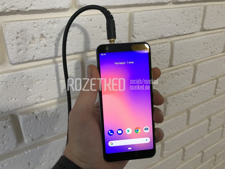 headphone jack on google pixel 3