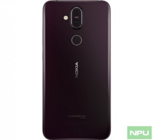 Nokia 8.1 front and back