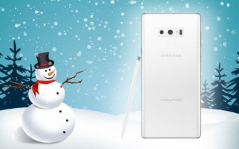Samsung Galaxy Note9 Pure White arriving on November 23