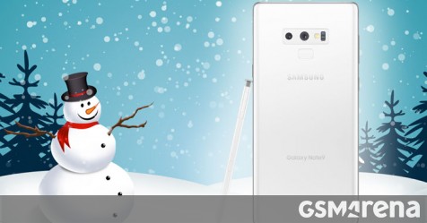 Samsung Galaxy Note9 Pure White arriving on November 23