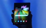 Samsung showcases its foldable phone to a limited audience at CES 2019