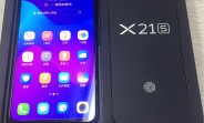 vivo X21S unpacked in front of the camera, reveals UD fingerprint reader