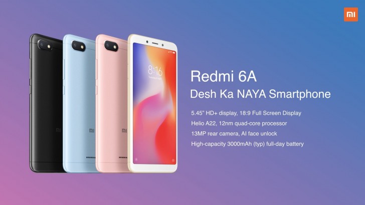 Redmi 6 rose gold flipkart online