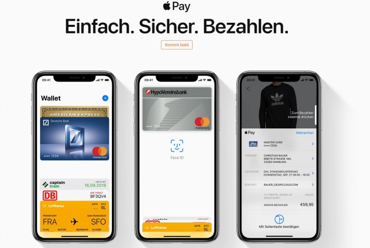 adidas apple pay