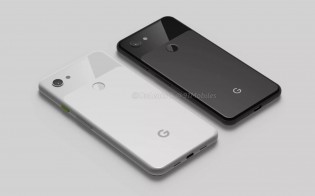 Alleged renders of the Pixel 3 'Lite' and Pixel 3 XL 'Lite'