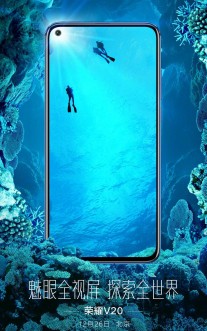 Honor View 20 teasers