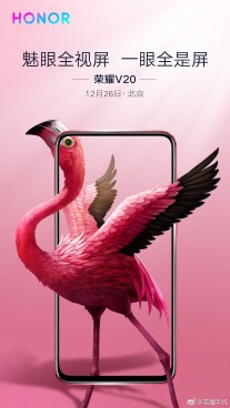 Honor View 20 official teasers