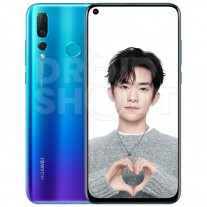 Huawei nova 4 in white/pearl and blue/purple