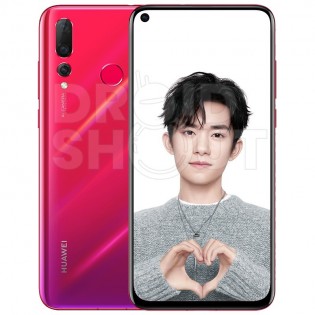 Huawei nova 4 in red/purple and black