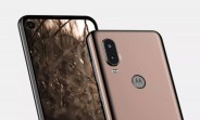 Motorola P40 images appear to reveal punch hole camera