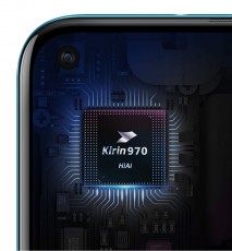 The Kirin 970 chipset has a faster GPU than the Snapdragon 710