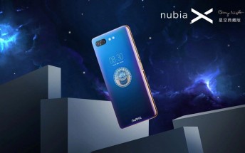 ZTE nubia X Starry Night with 512 GB arrives for pre-order