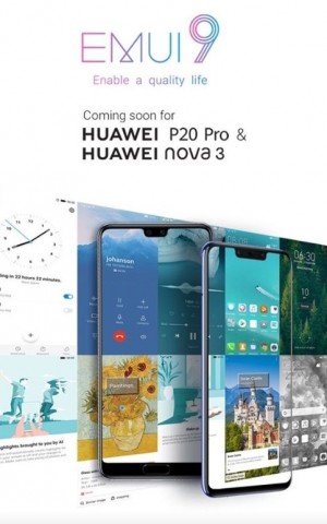 huawei nova 3 android 9.0