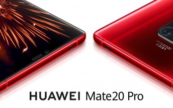 Huawei Mate 20 Pro in Red and Comet Blue arriving on January 10
