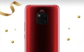 Huawei to launch a red Mate 20 Pro