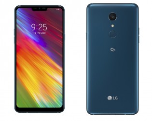 LG Q9 in New Moroccan Blue