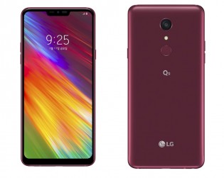 LG Q9 in Carmine Red