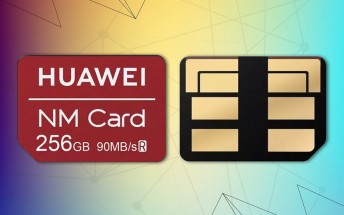 Huawei's NM cards benchmarked, show microSD-like performance.
