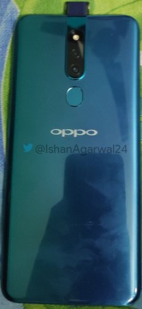 Oppo's mysterious phone from the front and back