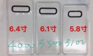 Samsung Galaxy S10 line battery capacity, size comparison and chipset info surface in yet another leak
