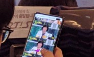 Samsung Galaxy S10+ live photo reveals the dual selfie cam