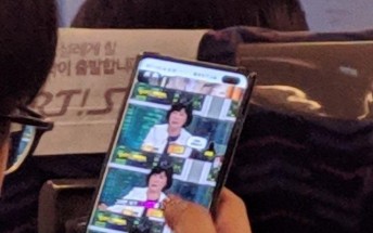 Samsung Galaxy S10+ live photo reveals the dual selfie cam