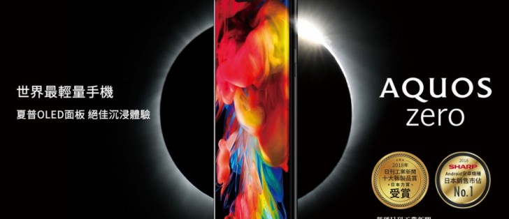 Sharp Aquos Zero with Snapdragon 845 finally escapes Japan