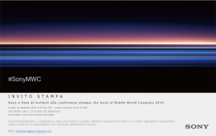 Sony's invites for the MWC event on February 25