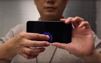 Xiaomi CEO showcases smartphone prototype with next gen UD fingerprint scanner