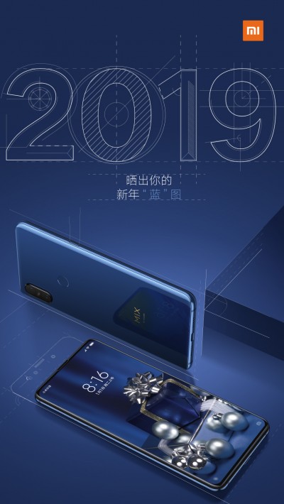 Sapphire Blue Xiaomi Mi Mix 3